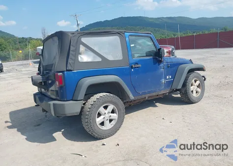 2009 Jeep Wrangler X из США, поврежденный, VIN 1J4FA24109L727084
